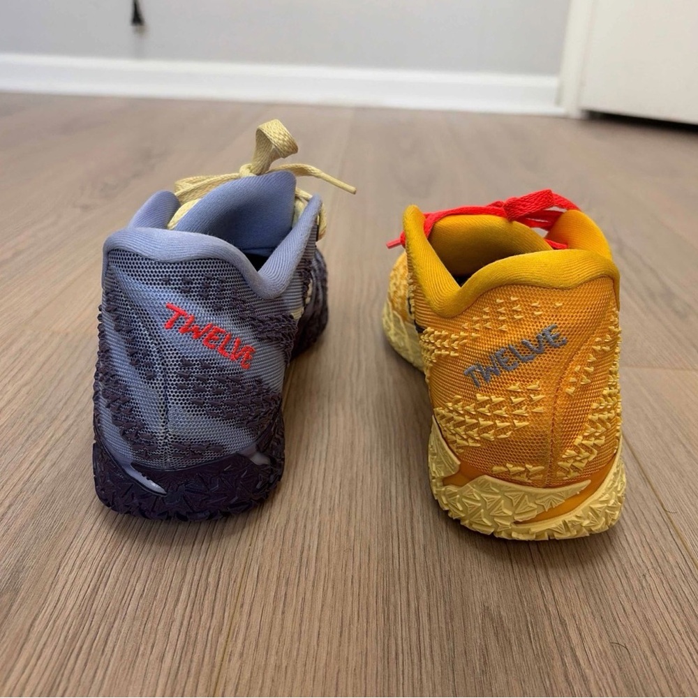Nike Athletic Shoes - Blue and Yellow - Picture 4 of 7